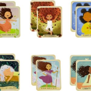 Paquete ¡Brilla! Afirmaciones para Niñas Valientes. Libro, tarjetas y cuaderno. - Imagen 6