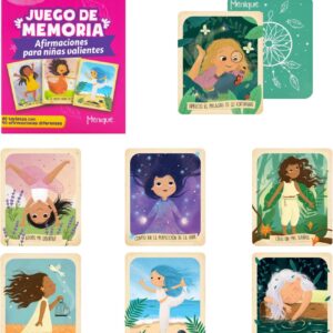 Paquete ¡Brilla! Afirmaciones para Niñas Valientes. Libro, tarjetas y cuaderno. - Imagen 9