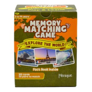 Memory Matching game Explore the World