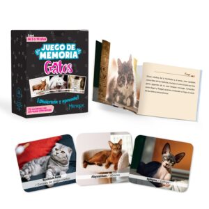 Juego de Memoria Gatos - Imagen 2