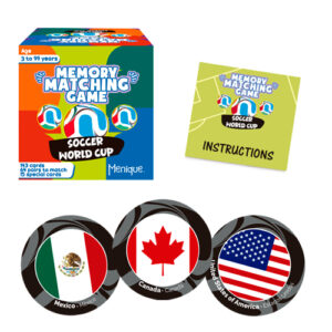 Juego de memoria. Mundial de Fútbol copa del mundo 2026. - Imagen 2