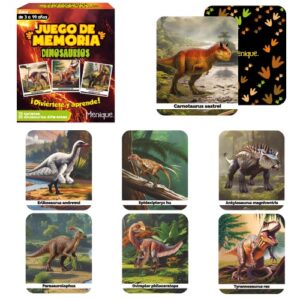Juego de memoria. Dinosaurios - Imagen 2