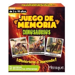 Juego de memoria. Dinosaurios - Imagen 1