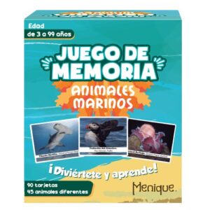 Juego de memoria. Animales Marinos - Imagen 1
